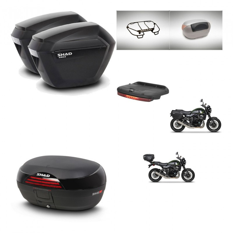 SHAD Baul SH46 + soporte montaje maletas sh23 accesorios 45 L KIT-463474