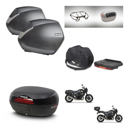 SHAD Baul SH46 + soporte montaje maletas SH36 accesorios 45 L KIT-463484