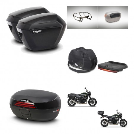 SHAD Baul SH46 + soporte montaje maletas sh23 accesorios 45 L KIT-463486