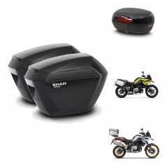 SHAD Baul SH46 + soporte montaje maletas sh23 45 L KIT-463492