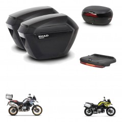 SHAD Baul SH46 + soporte montaje maletas sh23 accesorios 45 L KIT-463498