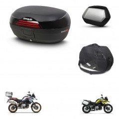 SHAD SH35 PREMIUM suitcases + mounting bracket SH46 trunk accessories 45 L KIT-463505