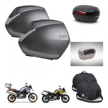 SHAD Baul SH46 + soporte montaje maletas SH36 accesorios 45 L KIT-463515