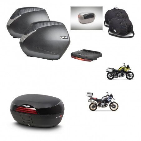 SHAD Baul SH46 + soporte montaje maletas SH36 accesorios 45 L KIT-463521