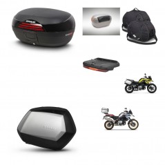 SHAD SH35 PREMIUM suitcases + mounting bracket SH46 trunk accessories 45 L KIT-463524