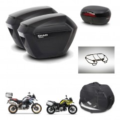 SHAD SH46 trunk + mounting bracket sh23 suitcases accessories 45 L KIT-463552