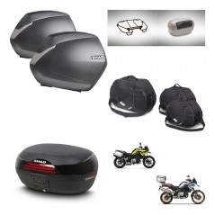 SHAD SH46 trunk + mounting bracket SH36 suitcases accessories 45 L KIT-463575