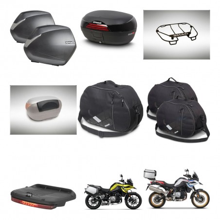 SHAD Baul SH46 + soporte montaje maletas SH36 accesorios 45 L KIT-463581