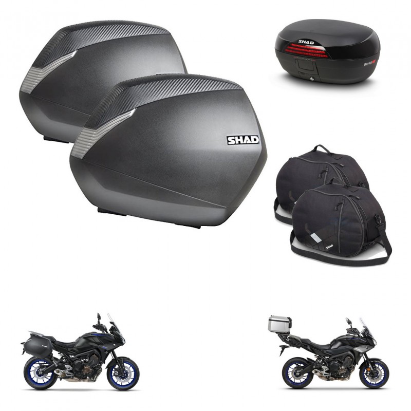 SHAD Baul SH46 + soporte montaje maletas SH36 accesorios 45 L KIT-463587