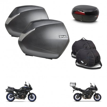 SHAD Baul SH46 + soporte montaje maletas SH36 accesorios 45 L KIT-463587