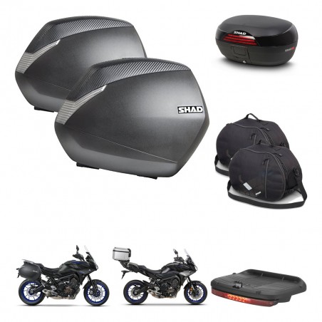 SHAD SH46 trunk + mounting bracket SH36 suitcases accessories 45 L KIT-463593