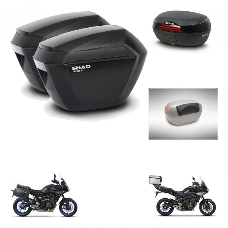 SHAD SH46 trunk + mounting bracket sh23 suitcases accessories 45 L KIT-463612