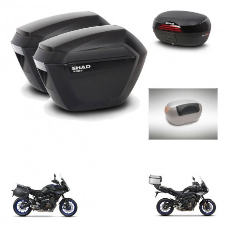 SHAD Baul SH46 + soporte montaje maletas sh23 accesorios 45 L KIT-463612