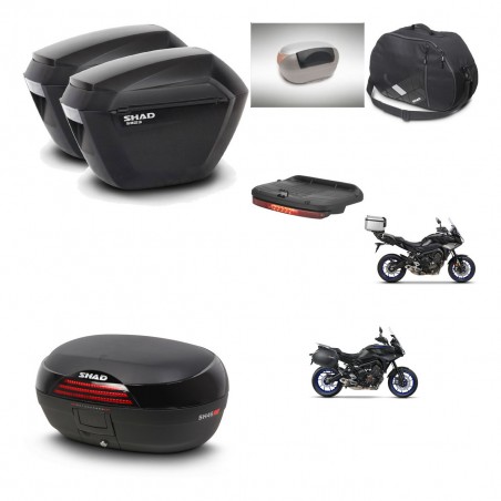 SHAD Baul SH46 + soporte montaje maletas sh23 accesorios 45 L KIT-463630