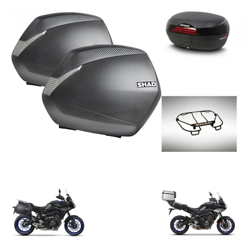 SHAD Baul SH46 + soporte montaje maletas SH36 accesorios 45 L KIT-463634
