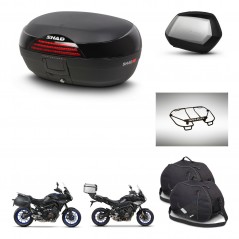 SHAD SH35 PREMIUM suitcases + mounting bracket SH46 trunk accessories 45 L KIT-463638