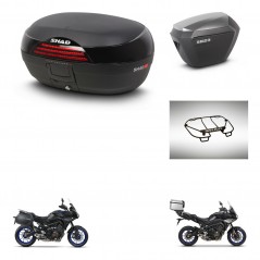 SHAD Maletas sh23 alu + soporte montaje baul SH46 accesorios 45 L KIT-463639