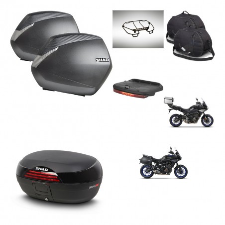 SHAD Baul SH46 + soporte montaje maletas SH36 accesorios 45 L KIT-463641