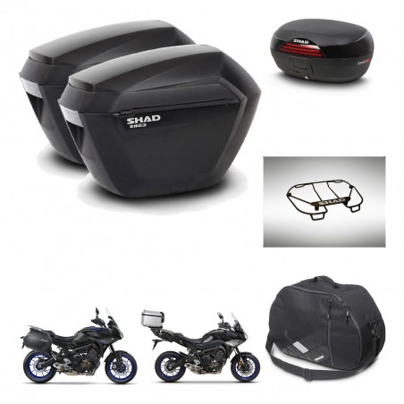 SHAD Baul SH46 + soporte montaje maletas sh23 accesorios 45 L KIT-463648
