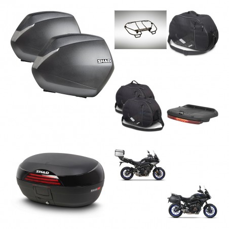 SHAD Baul SH46 + soporte montaje maletas SH36 accesorios 45 L KIT-463653