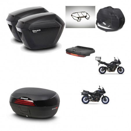 SHAD Baul SH46 + soporte montaje maletas sh23 accesorios 45 L KIT-463654