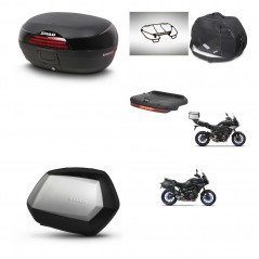 SHAD SH35 PREMIUM suitcases + mounting bracket SH46 trunk accessories 45 L KIT-463655