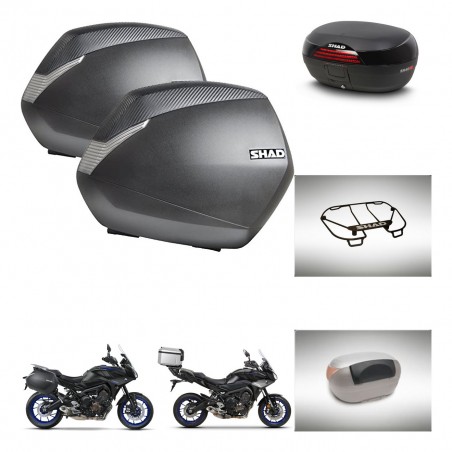 SHAD Baul SH46 + soporte montaje maletas SH36 accesorios 45 L KIT-463658