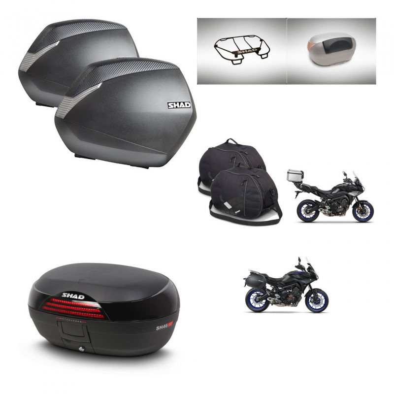 SHAD Baul SH46 + soporte montaje maletas SH36 accesorios 45 L KIT-463659