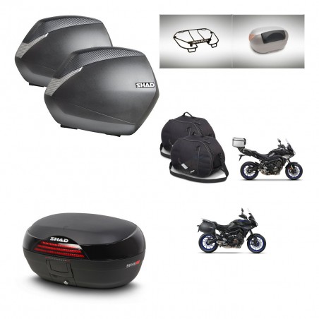 SHAD SH46 trunk + mounting bracket SH36 suitcases accessories 45 L KIT-463659