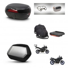 SHAD SH35 PREMIUM suitcases + mounting bracket SH46 trunk accessories 45 L KIT-463668