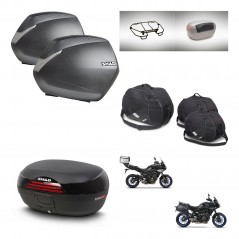SHAD SH46 trunk + mounting bracket SH36 suitcases accessories 45 L KIT-463671