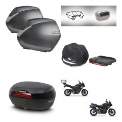 SHAD SH46 trunk + mounting bracket SH36 suitcases accessories 45 L KIT-463676