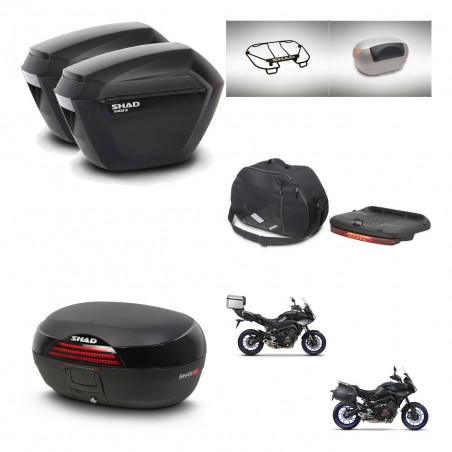 SHAD Baul SH46 + soporte montaje maletas sh23 accesorios 45 L KIT-463678