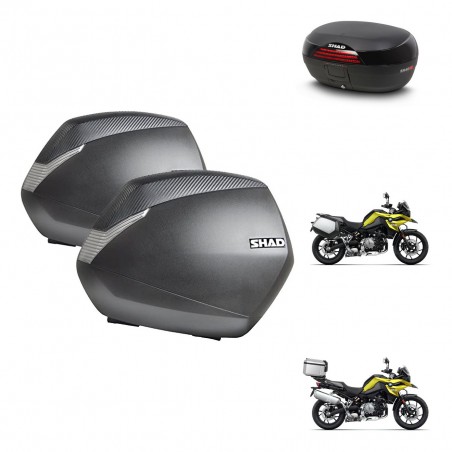 SHAD Baul SH46 + soporte montaje maletas SH36 45 L KIT-463682