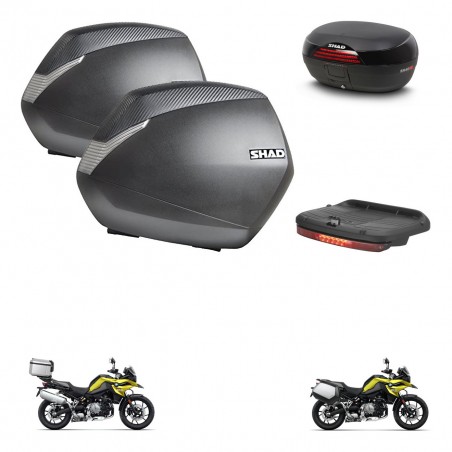 SHAD Baul SH46 + soporte montaje maletas SH36 accesorios 45 L KIT-463688