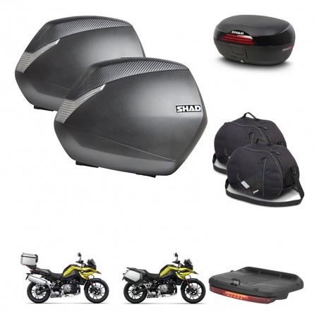 SHAD Baul SH46 + soporte montaje maletas SH36 accesorios 45 L KIT-463689