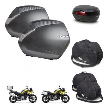 SHAD Baul SH46 + soporte montaje maletas SH36 accesorios 45 L KIT-463695