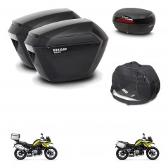 SHAD SH46 trunk + mounting bracket sh23 suitcases accessories 45 L KIT-463696