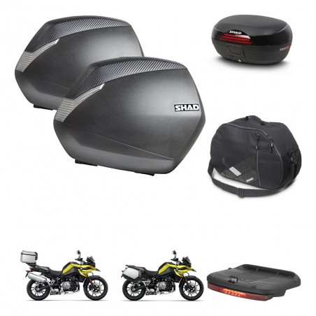 SHAD Baul SH46 + soporte montaje maletas SH36 accesorios 45 L KIT-463700