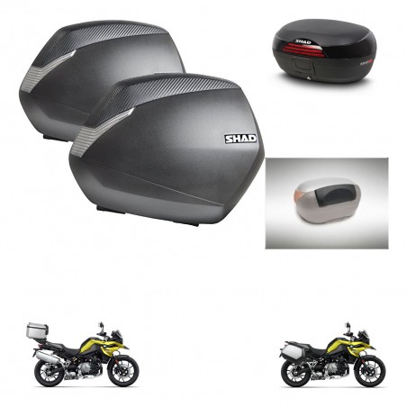 SHAD Baul SH46 + soporte montaje maletas SH36 accesorios 45 L KIT-463706