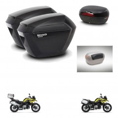 SHAD Baul SH46 + soporte montaje maletas sh23 accesorios 45 L KIT-463708