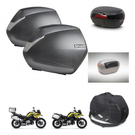 SHAD Baul SH46 + soporte montaje maletas SH36 accesorios 45 L KIT-463718
