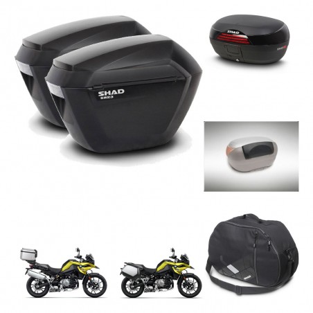 SHAD Baul SH46 + soporte montaje maletas sh23 accesorios 45 L KIT-463720
