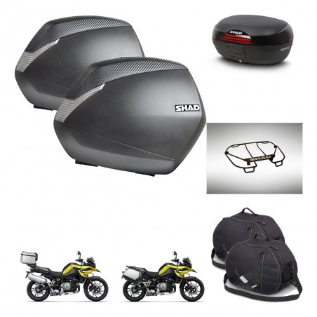 SHAD Baul SH46 + soporte montaje maletas SH36 accesorios 45 L KIT-463731