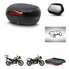 SHAD SH35 PREMIUM suitcases + mounting bracket SH46 trunk accessories 45 L KIT-463739