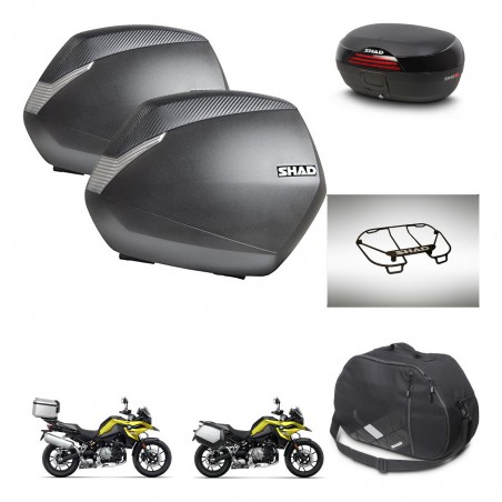 SHAD Baul SH46 + soporte montaje maletas SH36 accesorios 45 L KIT-463742