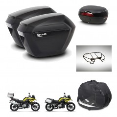 SHAD SH46 trunk + mounting bracket sh23 suitcases accessories 45 L KIT-463744