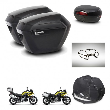 SHAD Baul SH46 + soporte montaje maletas sh23 accesorios 45 L KIT-463744