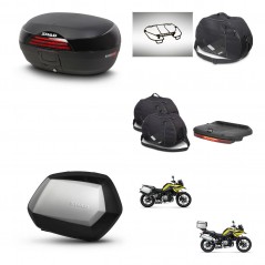 SHAD SH35 PREMIUM suitcases + mounting bracket SH46 trunk accessories 45 L KIT-463752