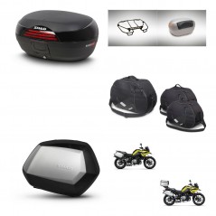 SHAD SH35 PREMIUM suitcases + mounting bracket SH46 trunk accessories 45 L KIT-463770
